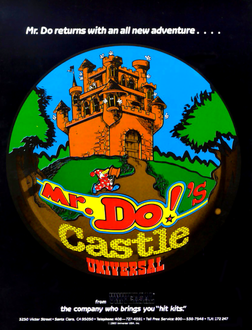 Mr. Do's Castle (older) MAME2003Plus Game Cover